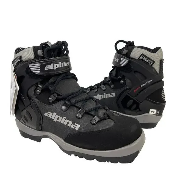 New Alpina BC 1550 Backcountry Telemark Black Gray Ski Boots Size 36 - Picture 13 of 16